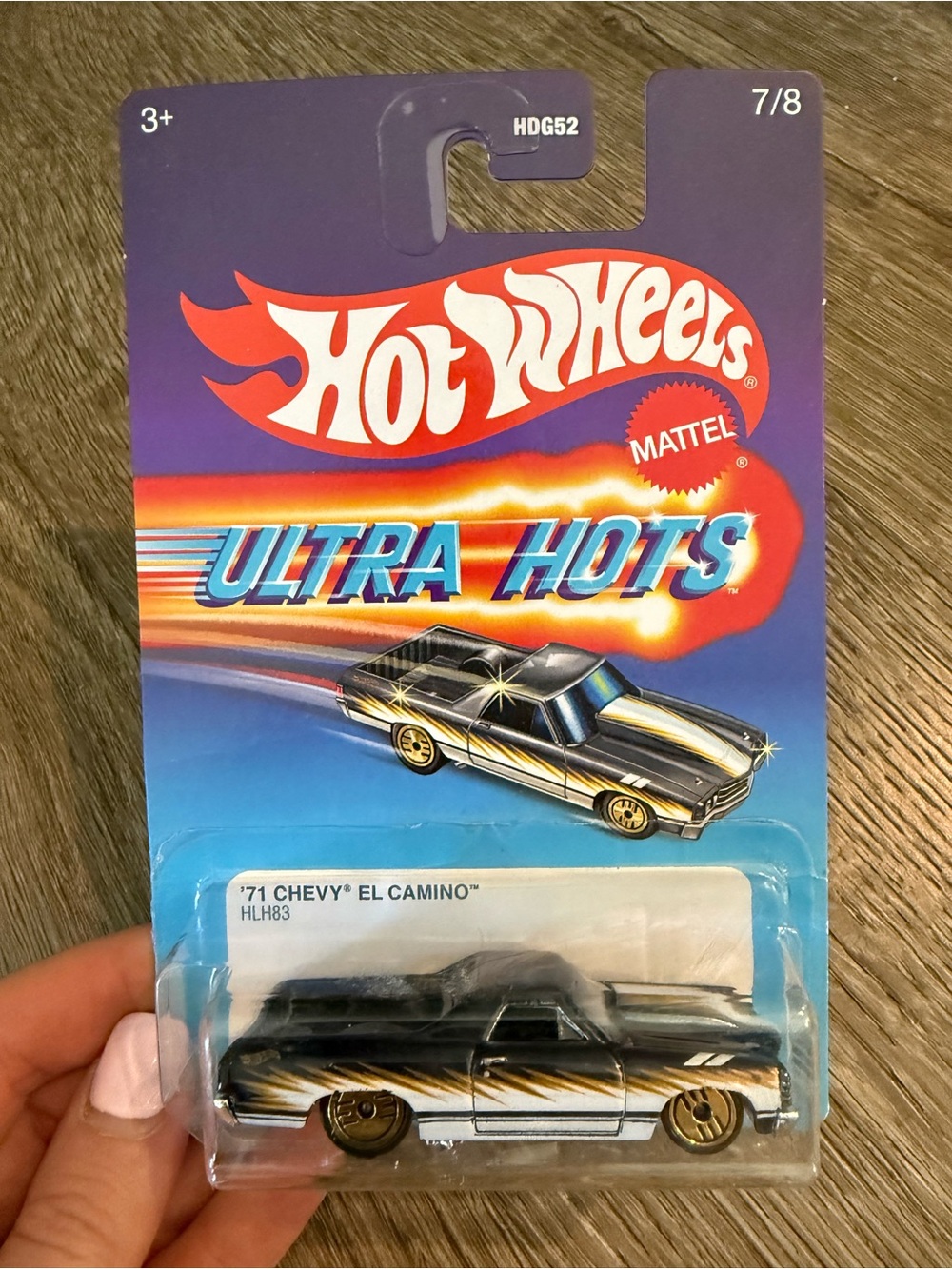 '71 Chevy El Camino Hot Wheels Car. New in package.